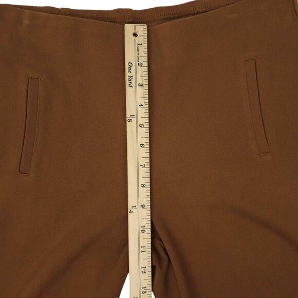 Chicos Pull On Pants Womens Size 1 Short US M/8 Stretch Slash Pockets Mid Rise - Picture 5 of 16